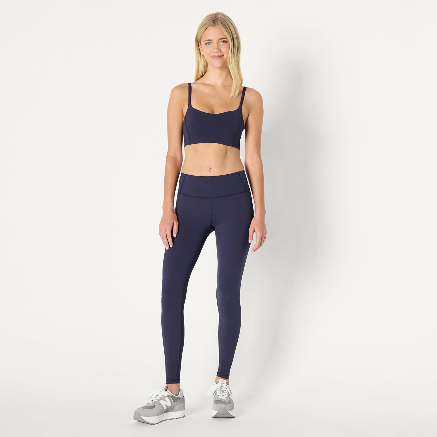 image:imageAmazon Essentials Womens Active Total Train Gym Workout LeggingsNavy