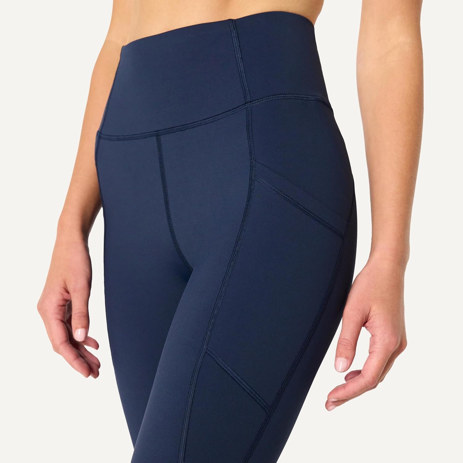 image:imageAmazon Essentials Womens Active Total Train Gym Workout LeggingsNavy