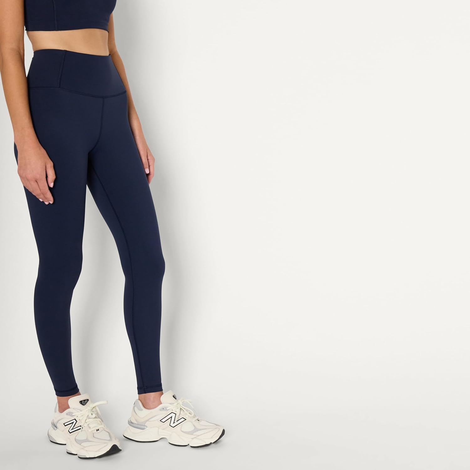 image:imageAmazon Essentials Womens Active Total Train Gym Workout LeggingsNavy