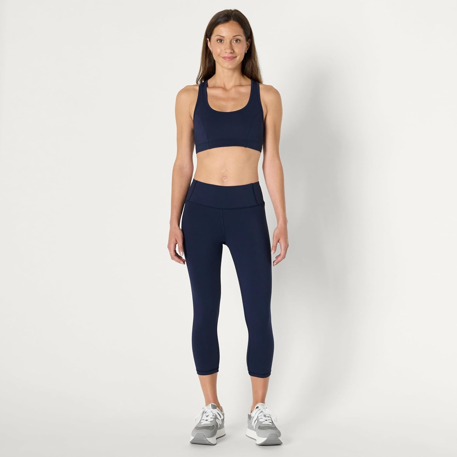 image:imageAmazon Essentials Womens Active Total Train Gym Workout LeggingsNavy