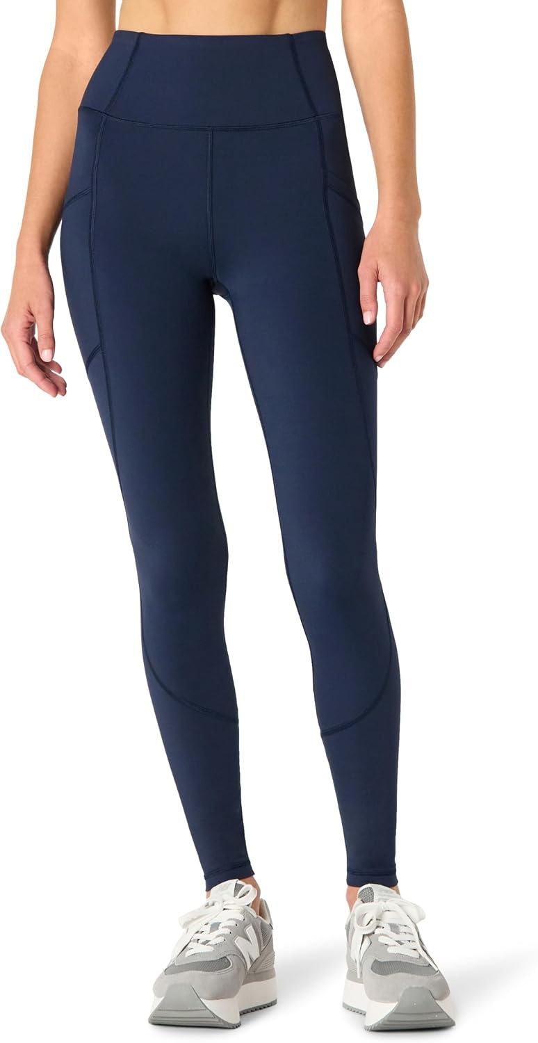 image:imageAmazon Essentials Womens Active Total Train Gym Workout LeggingsNavy