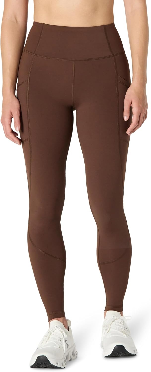 image:imageAmazon Essentials Womens Active Total Train Gym Workout LeggingsRich Hazel