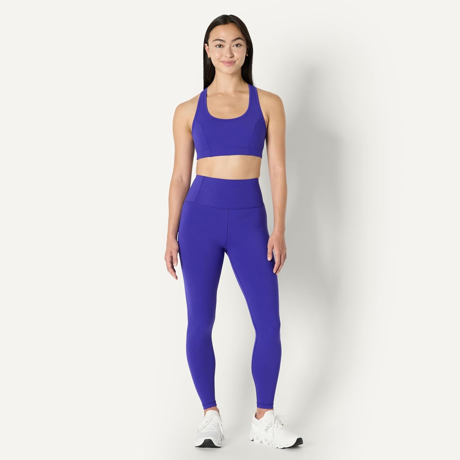 image:imageAmazon Essentials Womens Active Total Train Gym Workout LeggingsRoyal Blue