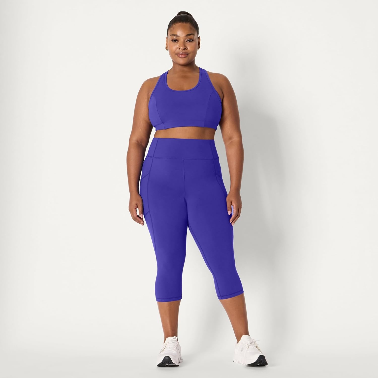 image:imageAmazon Essentials Womens Active Total Train Gym Workout LeggingsRoyal Blue