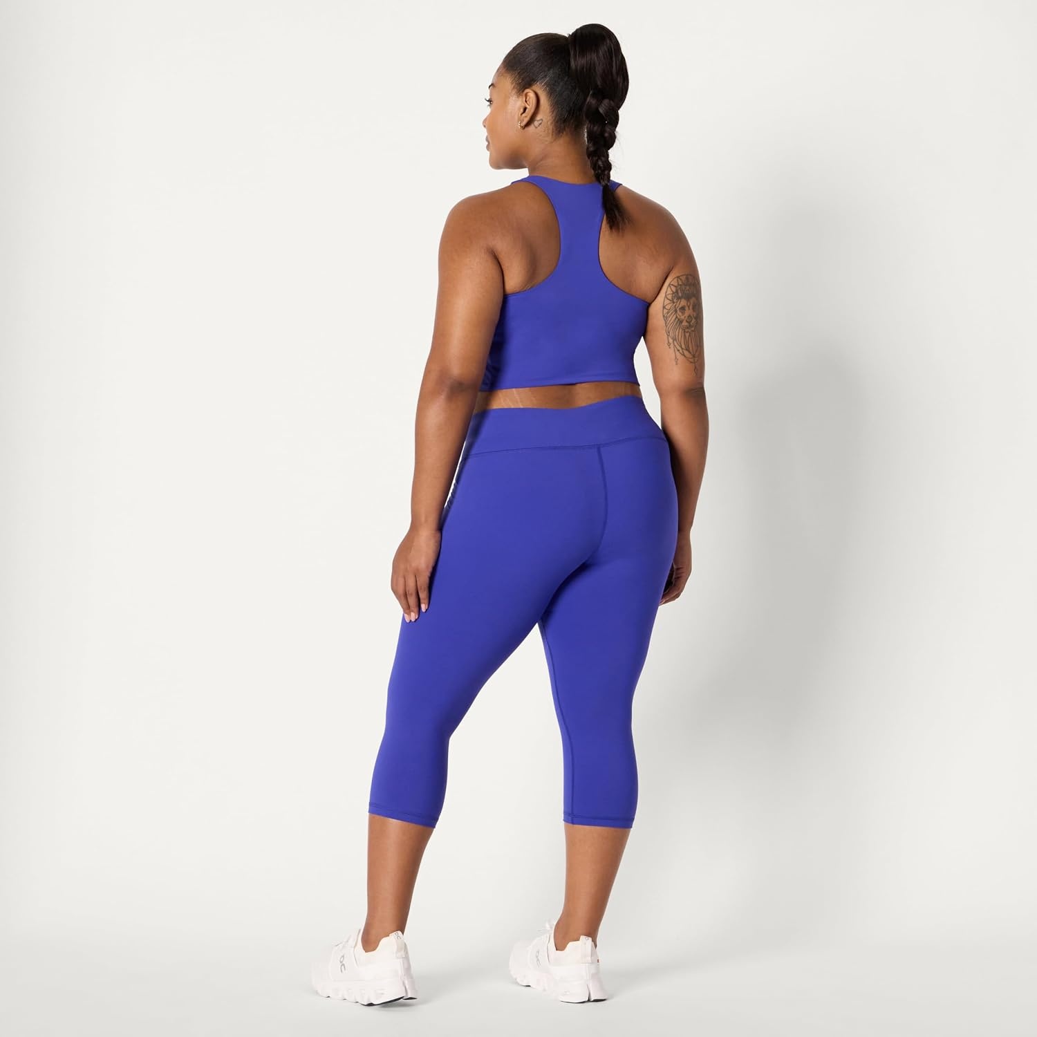 image:imageAmazon Essentials Womens Active Total Train Gym Workout LeggingsRoyal Blue