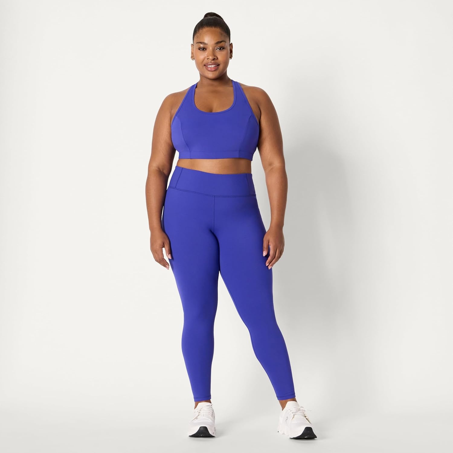 image:imageAmazon Essentials Womens Active Total Train Gym Workout LeggingsRoyal Blue