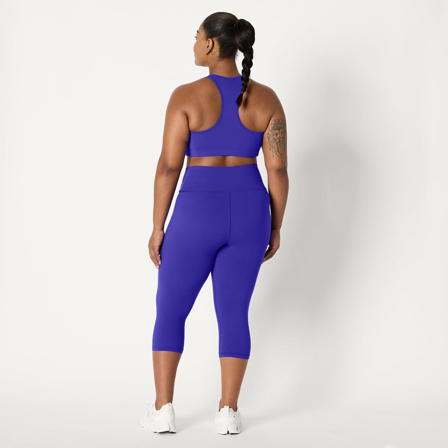 image:imageAmazon Essentials Womens Active Total Train Gym Workout LeggingsRoyal Blue