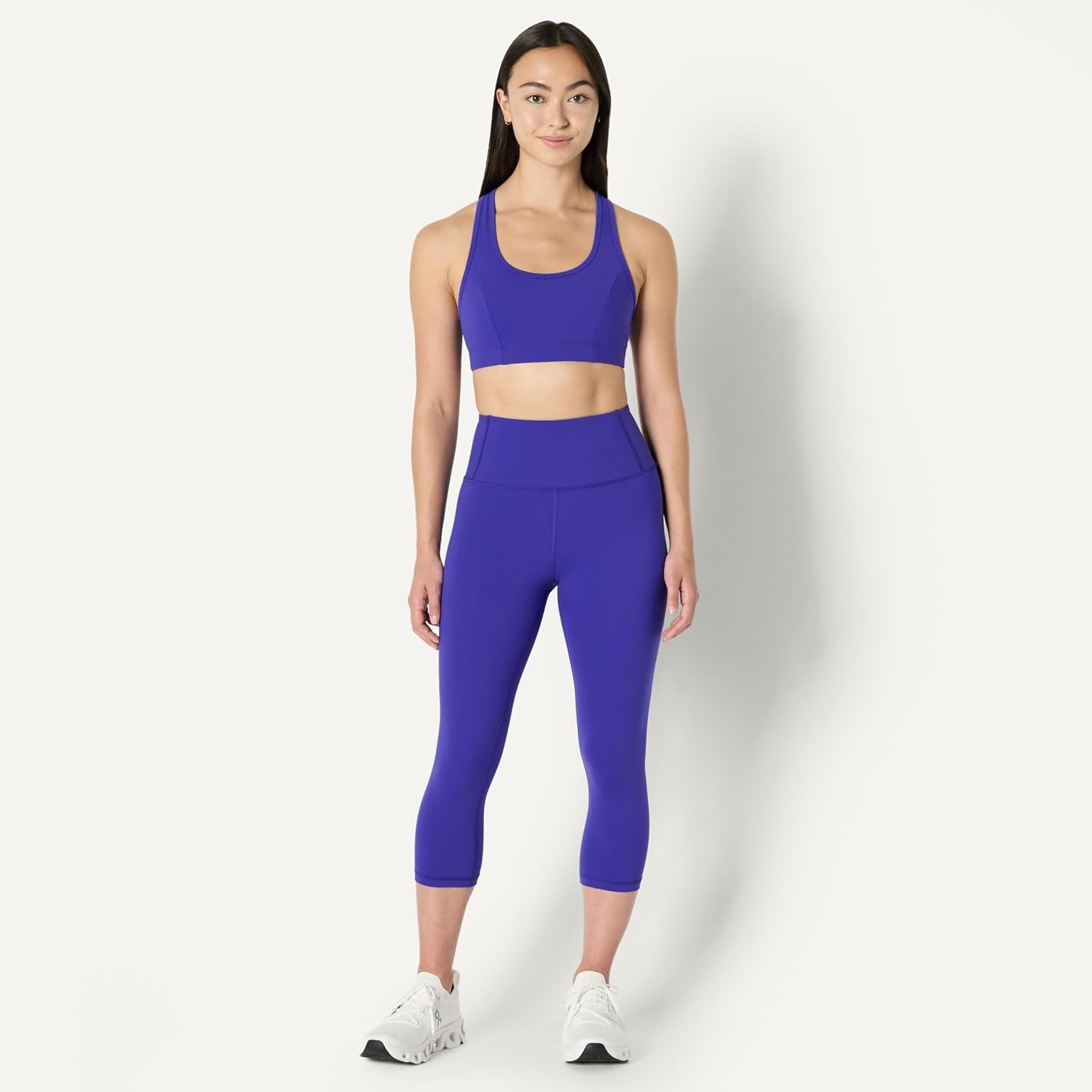 image:imageAmazon Essentials Womens Active Total Train Gym Workout LeggingsRoyal Blue