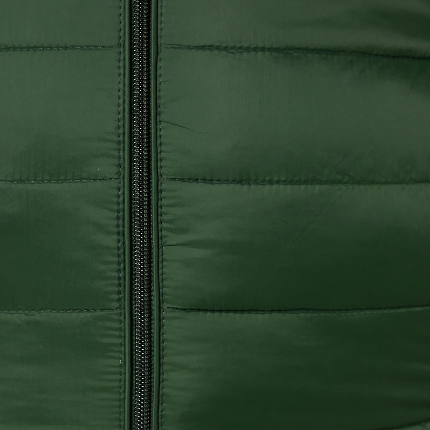 image:imageAmazon Essentials Womens Lightweight LongSleeve WaterResistant Packable Puffer Jacket Available in Plus SizeDark Green