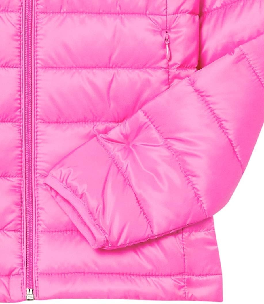 image:imageAmazon Essentials Womens Lightweight LongSleeve WaterResistant Packable Puffer Jacket Available in Plus SizeNeon Pink