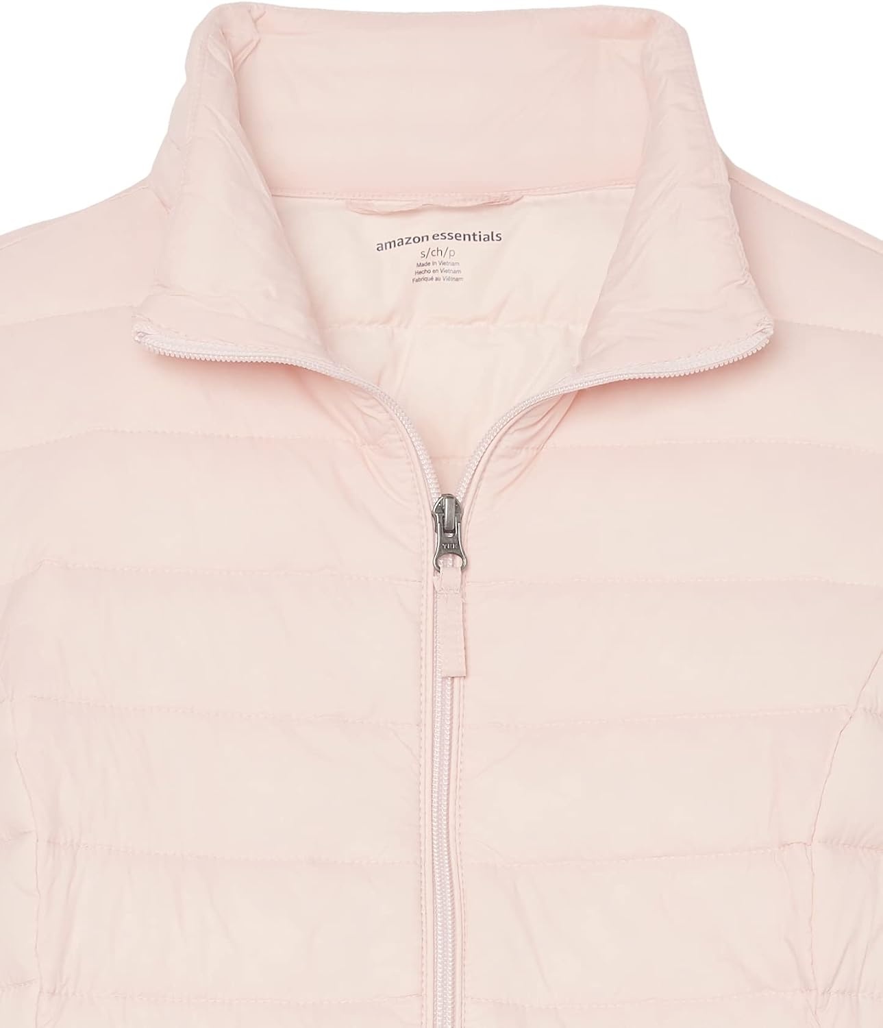 image:imageAmazon Essentials Womens Lightweight LongSleeve WaterResistant Packable Puffer Jacket Available in Plus SizeRose
