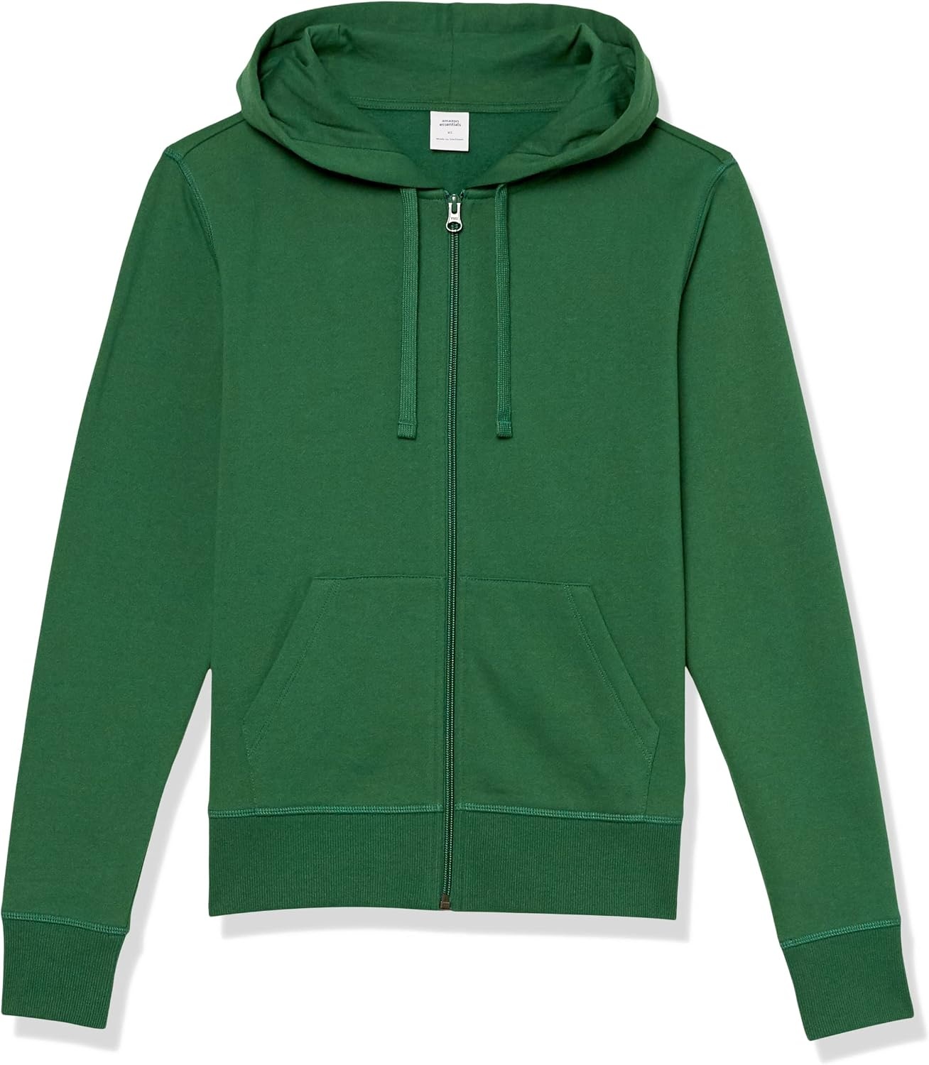 image:imageAmazon Essentials Womens Midweight Fleece FullZip Hoodie with Drawstring Available in Plus SizeGreen