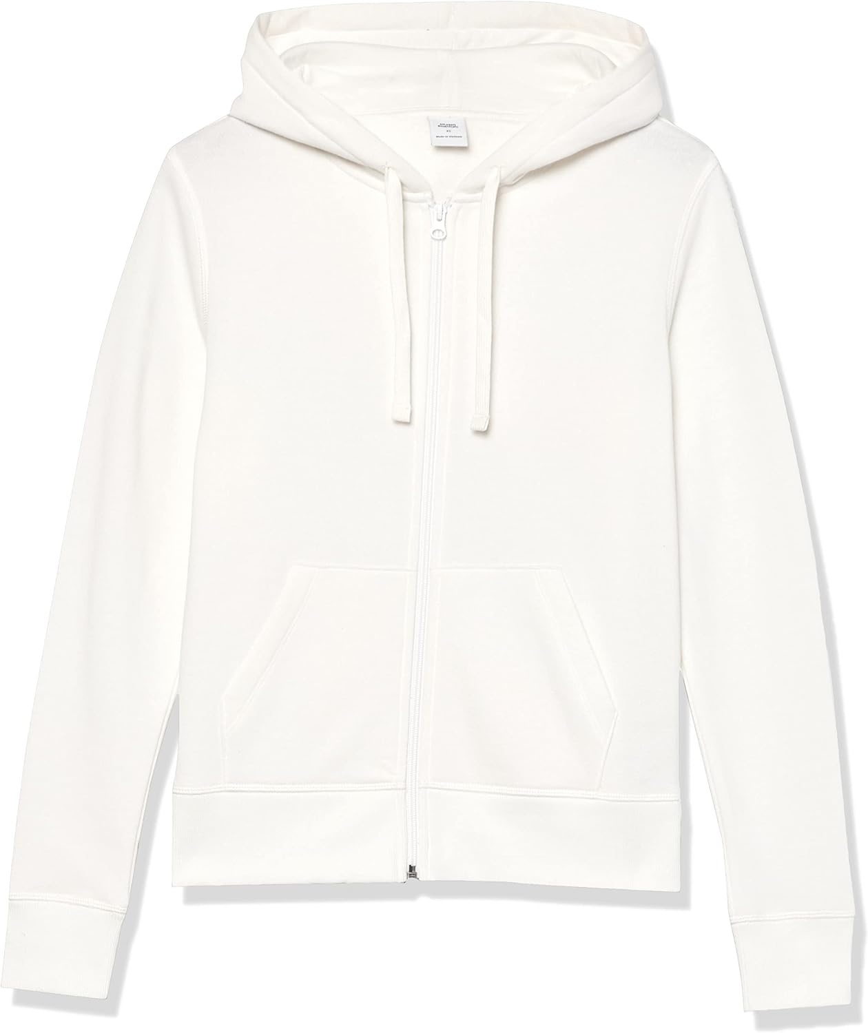 image:imageAmazon Essentials Womens Midweight Fleece FullZip Hoodie with Drawstring Available in Plus SizeIvory