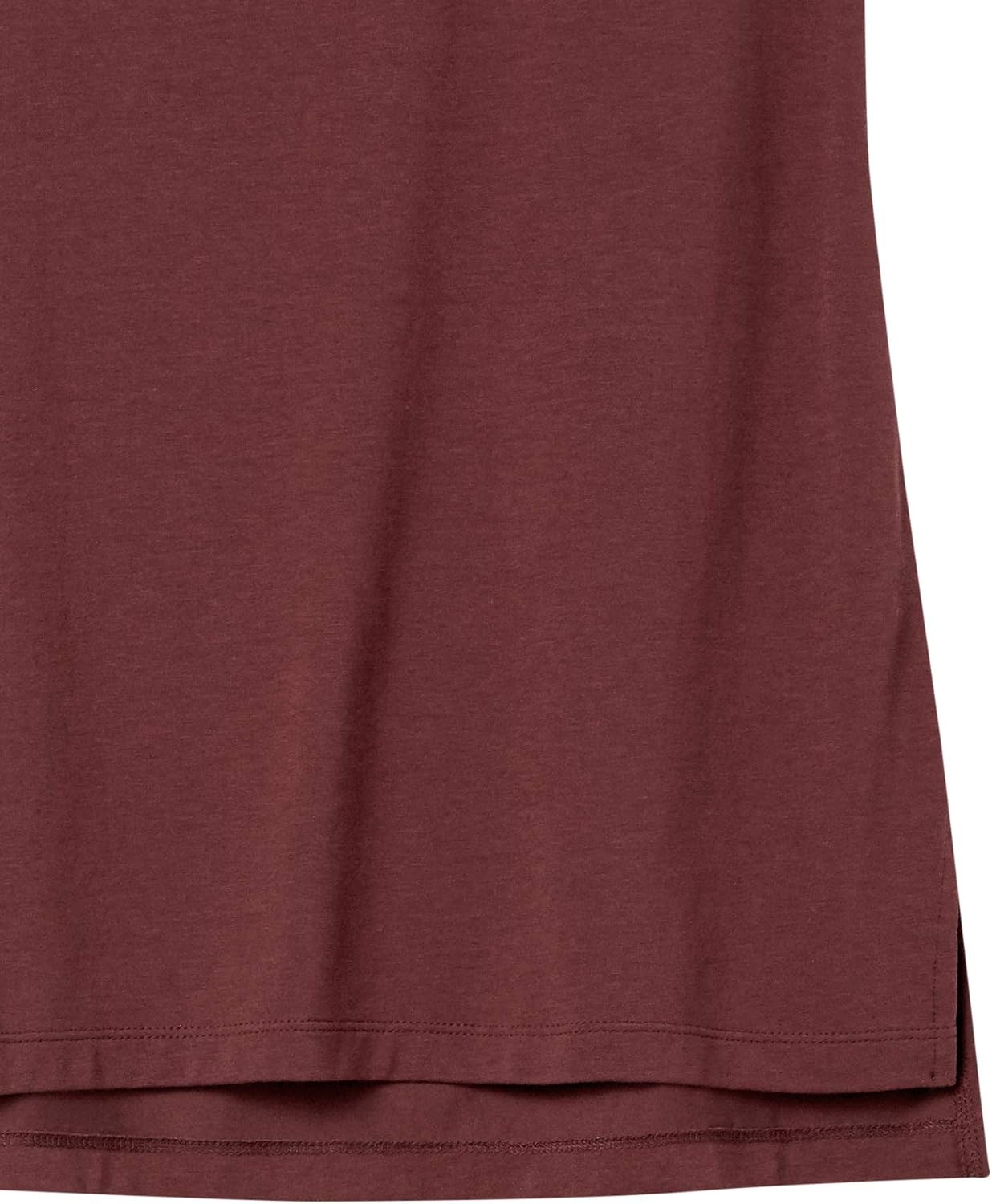 image:imageAmazon Essentials Womens Soft Breathable Cotton RelaxedFit Yoga Tank Top for Sports Wear Available in Plus SizeBurgundy
