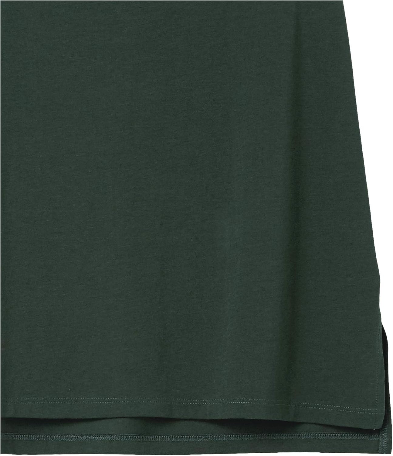 image:imageAmazon Essentials Womens Soft Breathable Cotton RelaxedFit Yoga Tank Top for Sports Wear Available in Plus SizeDeep Green