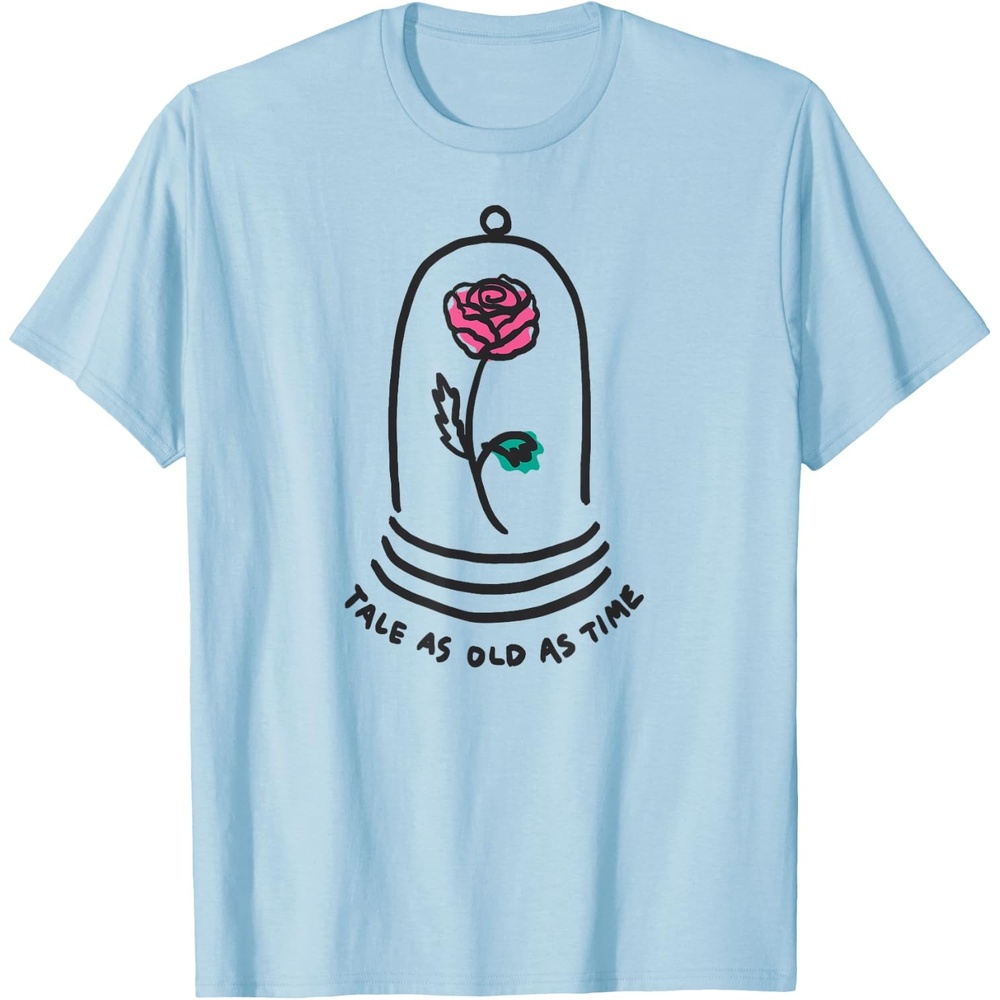 image:imageAmazon Essentials Boys Princess Belle Beauty and the Beast Quote TShirt White SmallBaby Blue