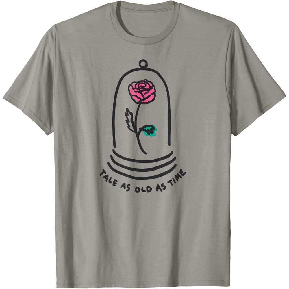 image:imageAmazon Essentials Boys Princess Belle Beauty and the Beast Quote TShirt White SmallSlate Grey