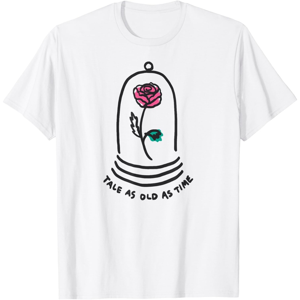 image:imageAmazon Essentials Boys Princess Belle Beauty and the Beast Quote TShirt White SmallWhite