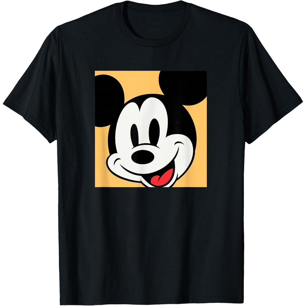 image:imageAmazon Essentials Disney Mickey Boxed Portrait TShirtBlack