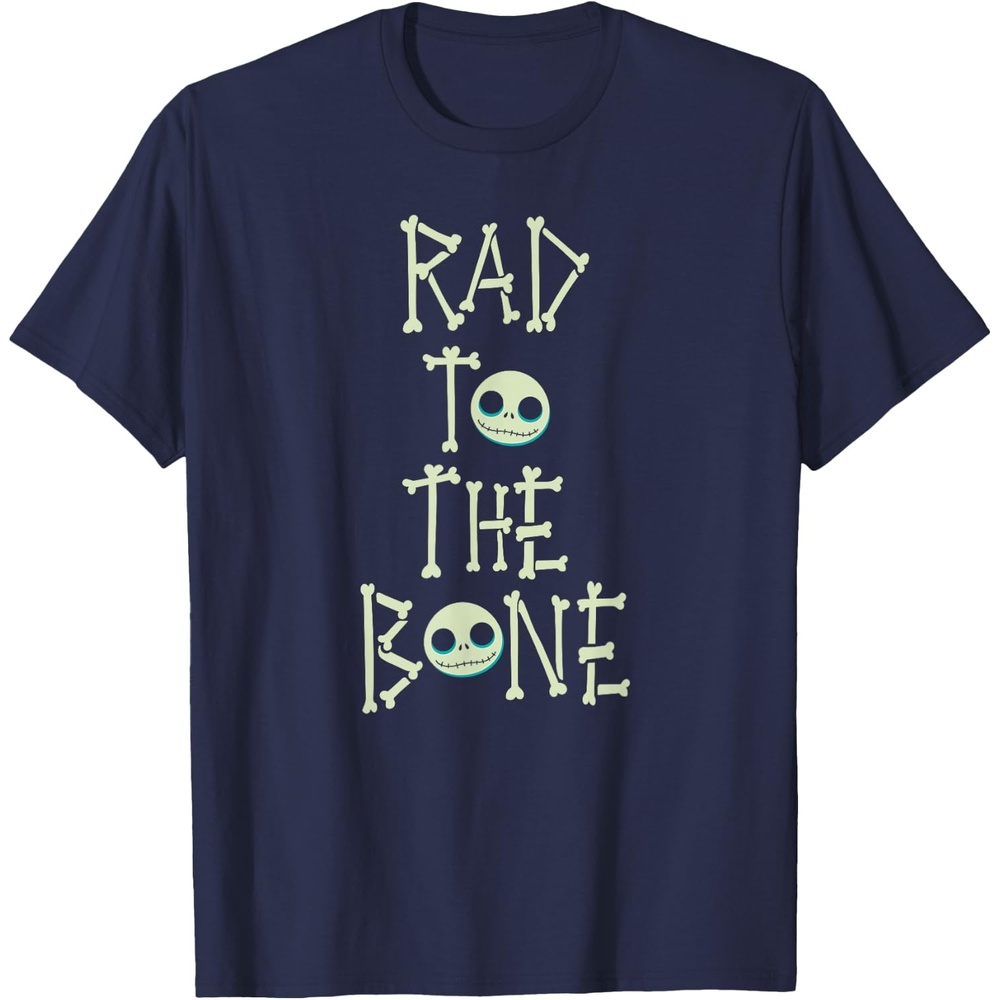 image:imageAmazon Essentials Nightmare Before Christmas Rad to the Bone TShirtNavy Blue