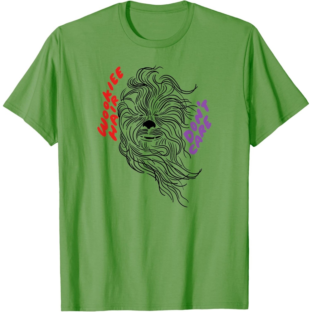 image:imageAmazon Essentials Star Wars Chewbacca Wookiee Hair Dont Care TShirtGrass Green