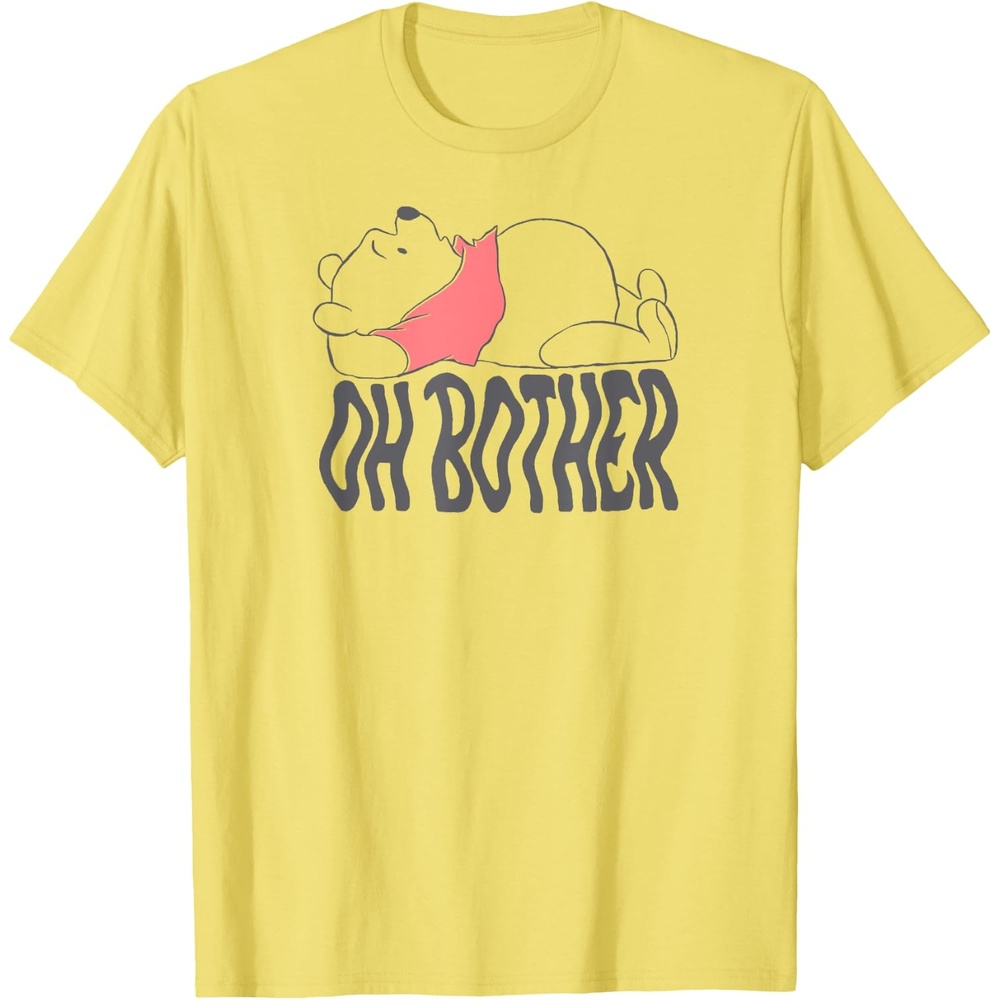 image:imageAmazon Essentials Winnie the Pooh Wavy Oh Bother TShirtLemon Yellow