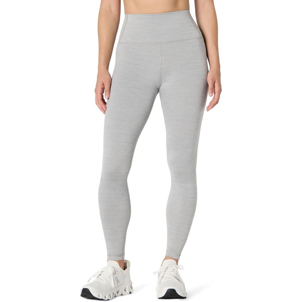 image:imageAmazon Essentials Womens Active FormFlex Buttery Soft High Waist Yoga Workout LeggingsSpace Dye Grey