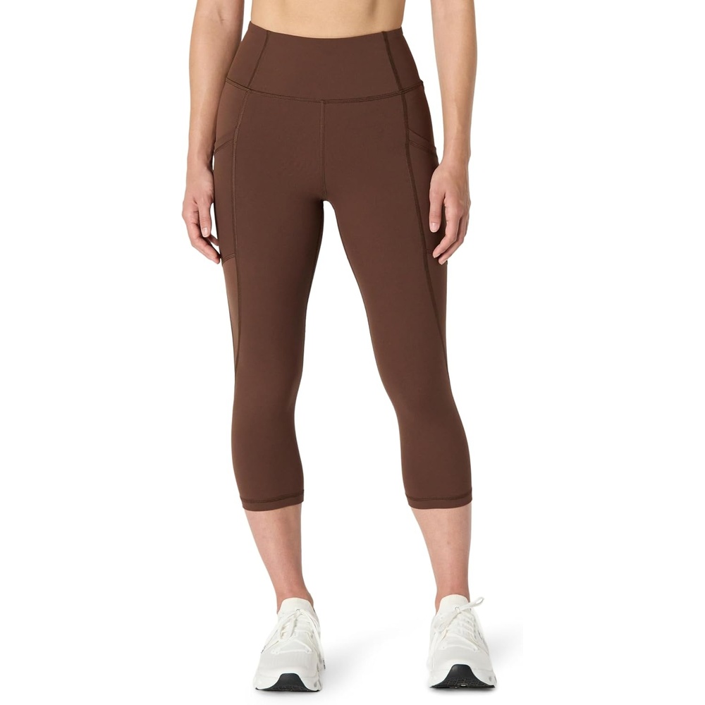 image:imageAmazon Essentials Womens Active Total Train Gym Workout LeggingsRich Hazel