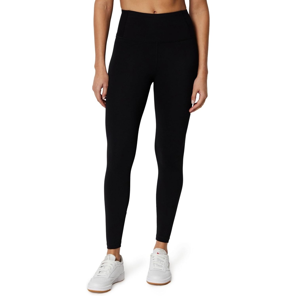 image:imageAmazon Essentials Womens Power Sculpt High Rise 78 Workout Length Legging with 25 InseamBlack