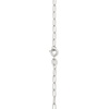 Amazon Essentials 14K Gold Plated Paperclip Chain Necklace(Silver)