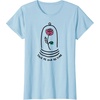 Amazon Essentials Boys’ Princess Belle Beauty and the Beast Quote T-Shirt, White, Small(Baby Blue)