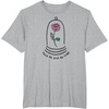 Amazon Essentials Boys’ Princess Belle Beauty and the Beast Quote T-Shirt, White, Small(Heather Grey)