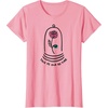 Amazon Essentials Boys’ Princess Belle Beauty and the Beast Quote T-Shirt, White, Small(Pink)