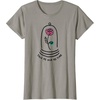 Amazon Essentials Boys’ Princess Belle Beauty and the Beast Quote T-Shirt, White, Small(Slate Grey)