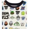Amazon Essentials Disney | Marvel | Star Wars Boys and Toddlers’ Long-Sleeve T-Shirts (Previously Spotted Zebra), Pack of 4(Star Wars Logo)
