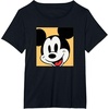 Amazon Essentials Disney Mickey Boxed Portrait T-Shirt(Black)
