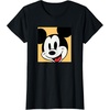 Amazon Essentials Disney Mickey Boxed Portrait T-Shirt(Black)