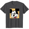 Amazon Essentials Disney Mickey Boxed Portrait T-Shirt(Dark Heather Grey)