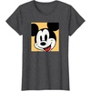 Amazon Essentials Disney Mickey Boxed Portrait T-Shirt(Dark Heather Grey)