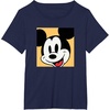 Amazon Essentials Disney Mickey Boxed Portrait T-Shirt(Navy Blue)