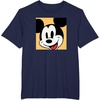 Amazon Essentials Disney Mickey Boxed Portrait T-Shirt(Navy Blue)