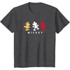 Amazon Essentials Men’s Disney Mickey Mouse Royal T-Shirt, Blue, Small(Dark Heather Grey)