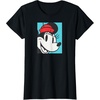 Amazon Essentials Men’s Minnie Boxed Portrait T-Shirt, Black, Small(Black)
