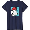 Amazon Essentials Men’s Minnie Boxed Portrait T-Shirt, Black, Small(Navy Blue)
