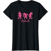 Amazon Essentials Men’s Minnie Silhouette Trio T-Shirt, Black, Small(Black)