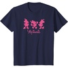 Amazon Essentials Men’s Minnie Silhouette Trio T-Shirt, Black, Small(Navy Blue)