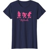 Amazon Essentials Men’s Minnie Silhouette Trio T-Shirt, Black, Small(Navy Blue)