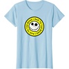 Amazon Essentials Men’s Nightmare Before Christmas Jack Circle Rad To The Bone T-Shirt, Black Graphic Print, Small(Baby Blue)