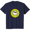 Amazon Essentials Men’s Nightmare Before Christmas Jack Circle Rad To The Bone T-Shirt, Black Graphic Print, Small(Navy Blue)