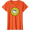 Amazon Essentials Men’s Nightmare Before Christmas Jack Circle Rad To The Bone T-Shirt, Black Graphic Print, Small(Orange)